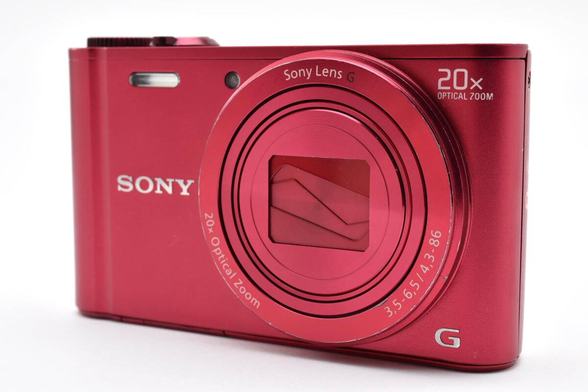 SONY ソニー DSC-WX350 Cyber-shot レッド コンパクトデジタルカメラ 【現状品】 #3007973