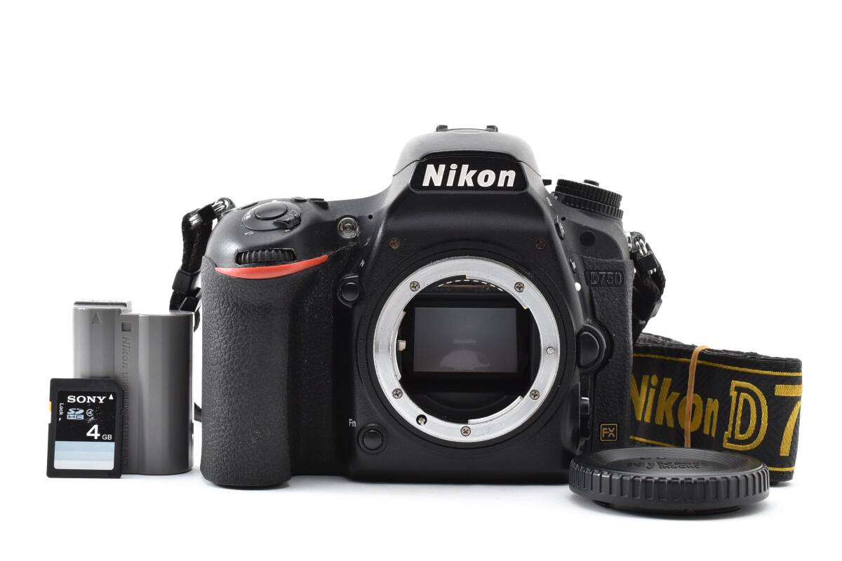 【並品】 Nikon ニコン D750 ボデイ 一眼レフカメラ デジタルカメラ 【動作確認済み】 #3007995