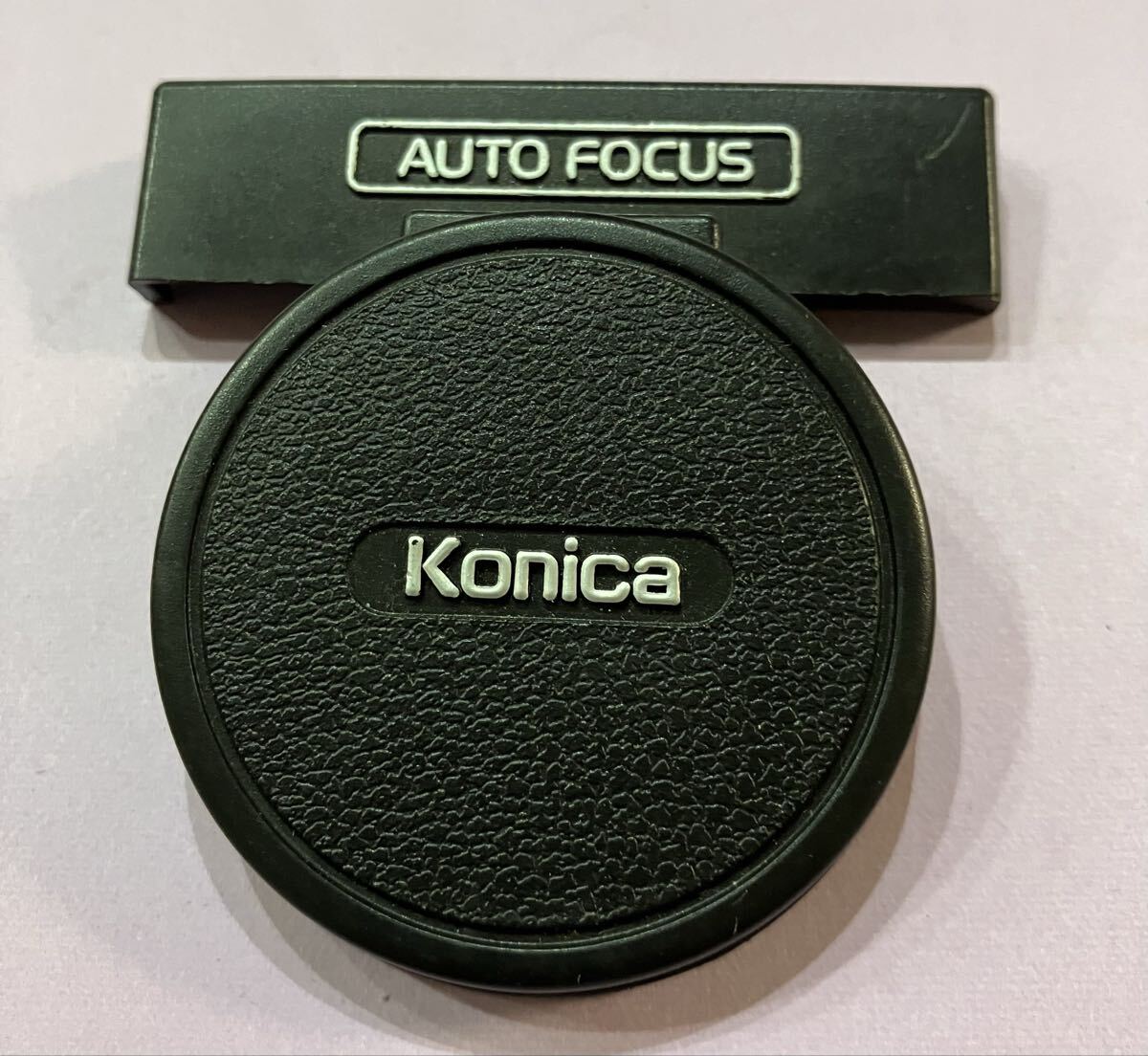 Konica AUTO FOCUS コニカ ジャスピンコニカ用 かぶせ式レンズキャップ ファインダーカバー