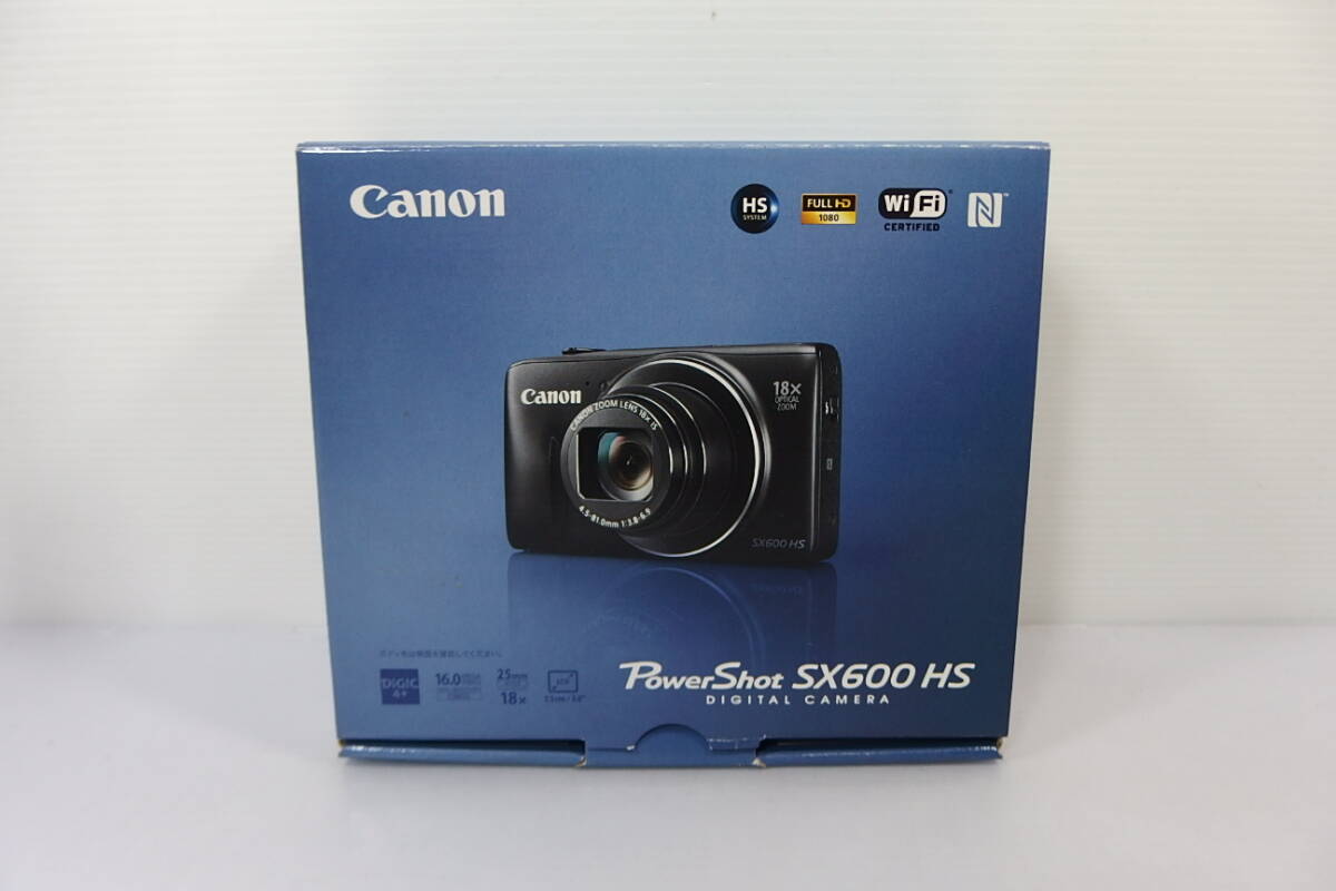 ◆未使用 Canon(キヤノン) ハイエンド 光学18倍 デジタルカメラ Power Shot SX600 HS ゴールド PSSX600HS(GL) デジカメ/コンデジ