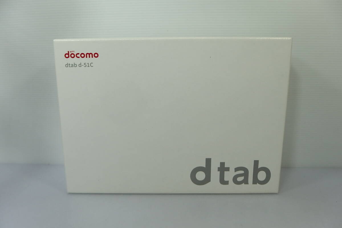 ◆未使用 docomo(ドコモ) SHARP(シャープ) SIMフリー 防水/防塵 タブレット dtab 64GB d-51C ホワイト SDカード/ノイズキャンセリング