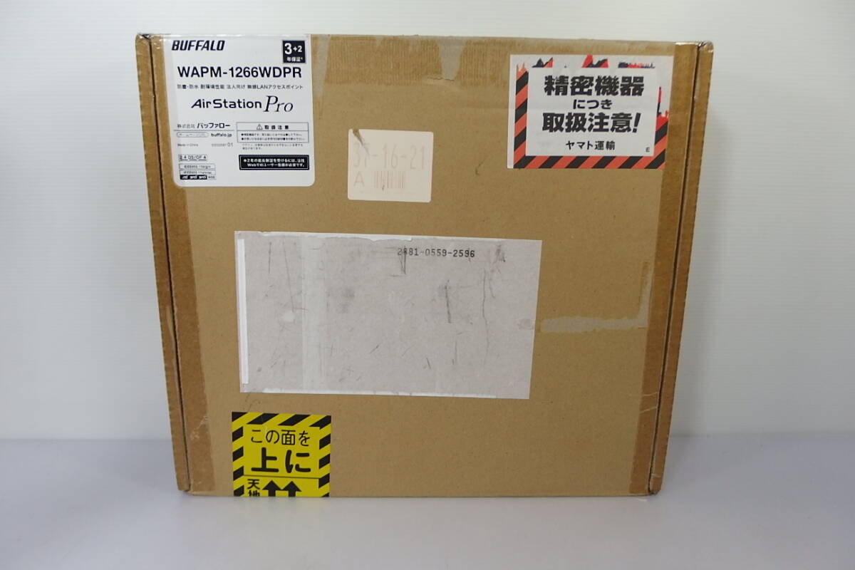 ◆未使用 BUFFALO(バッファロー) 無線LANアクセスポイント ルーター AirStation Pro WAPM-1266WDPR プロ仕様/防水/防塵/Wi-Fi
