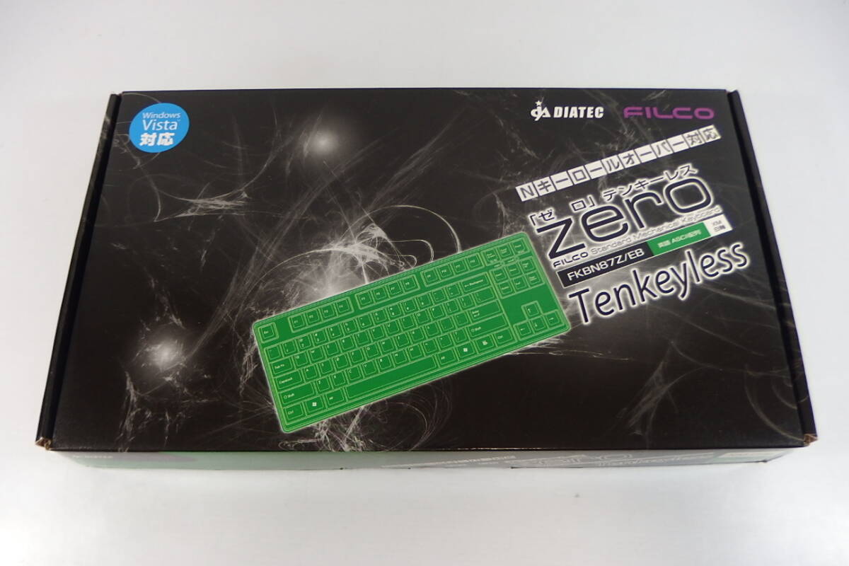 ◆FILCO Zero Tenkeyless フィルコ ゼロ テンキーレス キーボード FKBN87Z/EB 英語ASCII配列 XM白軸