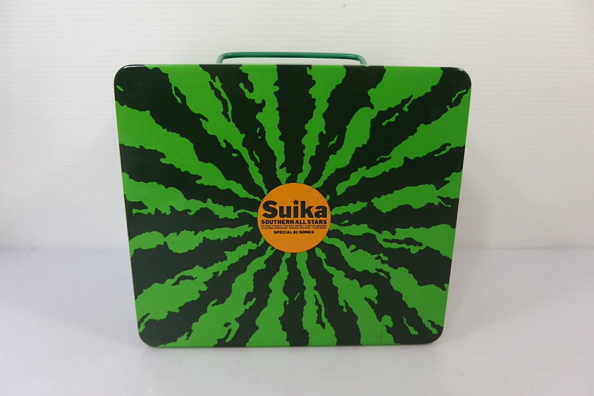◆カセットテープ サザンオールスターズ ベスト すいか Suika 初回限定 缶ケース付 全4巻組 帯付 SOUTHERN ALL STARS SPECIAL 61 SONGS