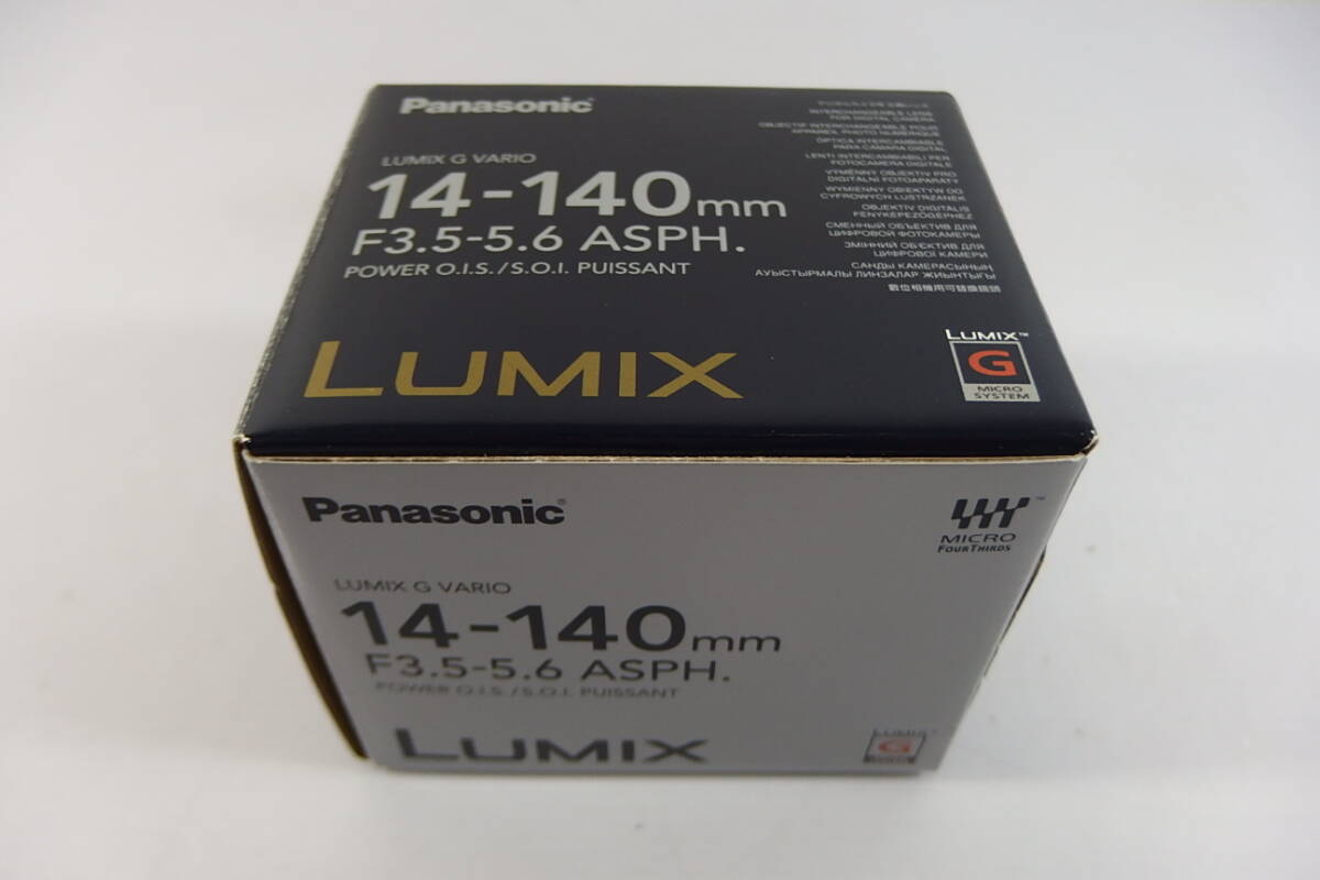 ◆Panasonic パナソニック LUMIX G VARIO 14-140mm F3.5-5.6 ASPH. POWER O.I.S. H-FS14140 シルバー
