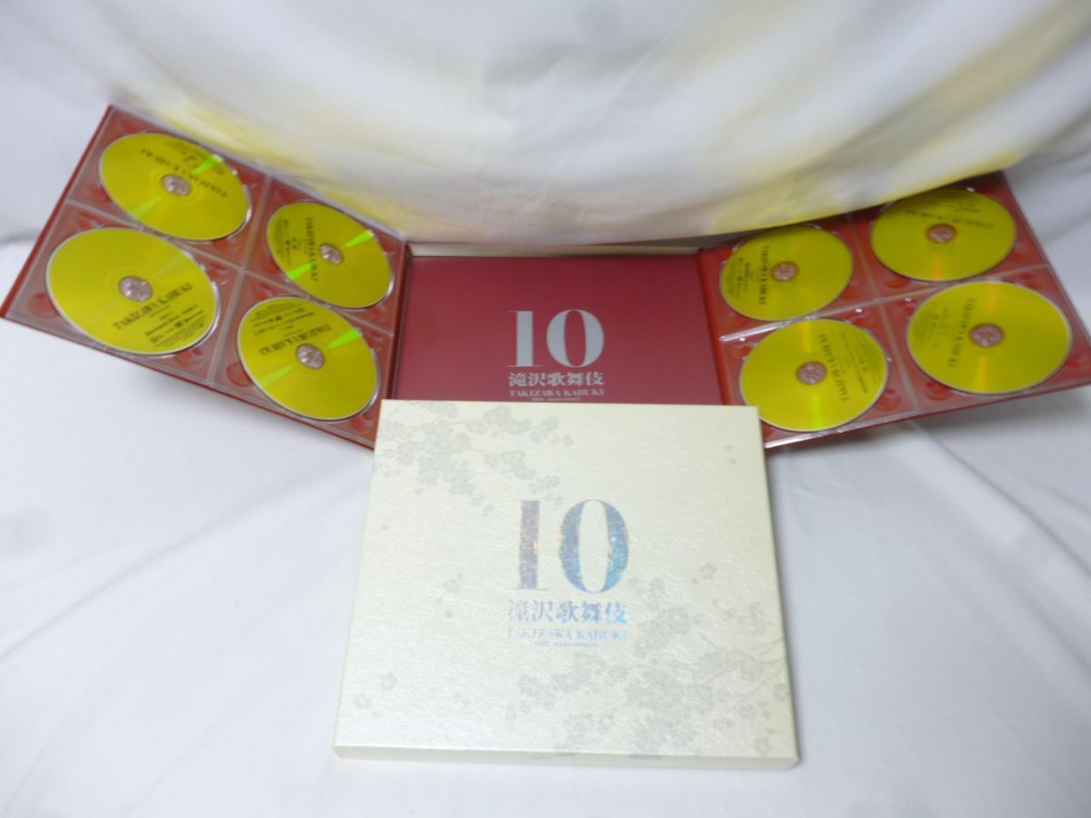 タッキー&翼 滝沢秀明 DVD 滝沢歌舞伎 10th Anniversary よ〜いやさぁ〜盤 タッキーSHOP限定 5DVD+2BD+3CD 中古品