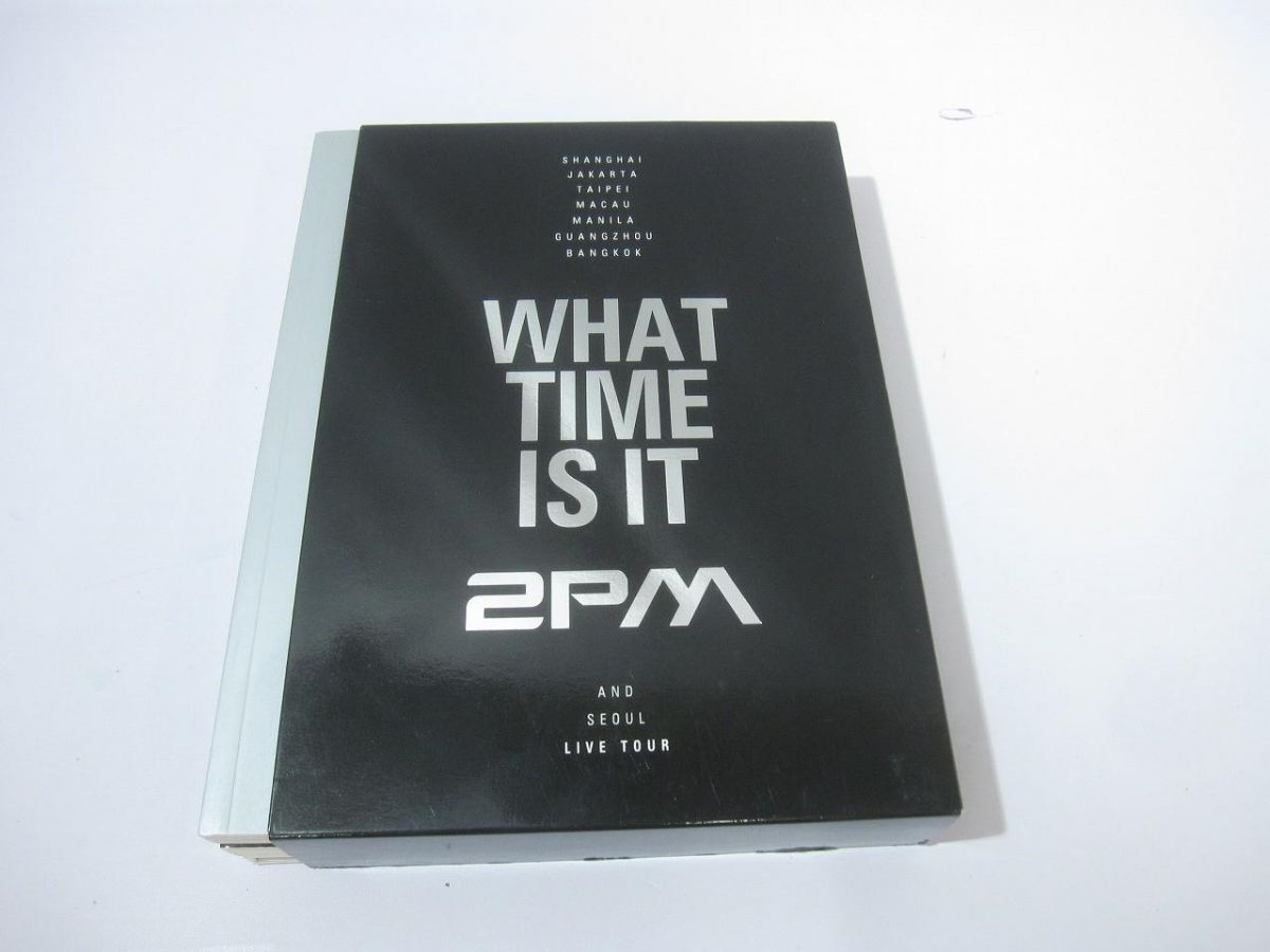 韓流 2PM WHAT TIME IS IT SEOUL ライブツアー DVD 中古品