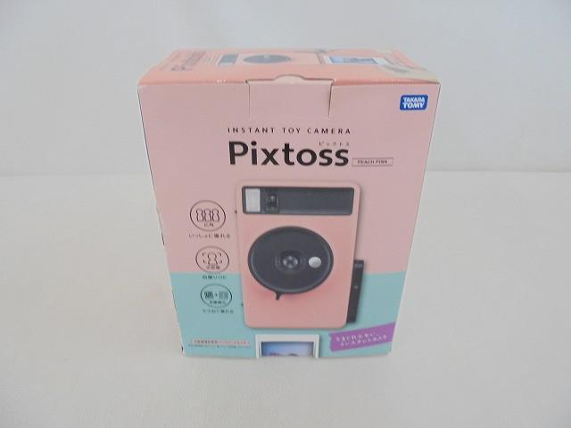 良品 ホビー タカラトミー Pixtoss ピックトス PEACH PINK インスタントカメラ