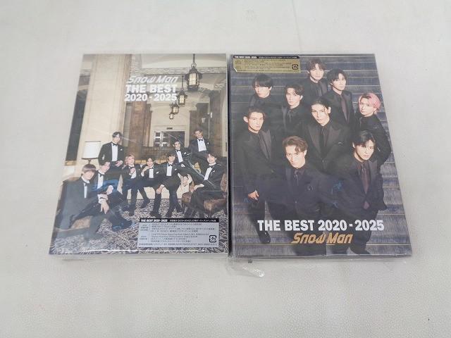 【中古品】 Snow Man THE BEST 2020-2025 初回盤A 初回盤B CD DVD グッズセット