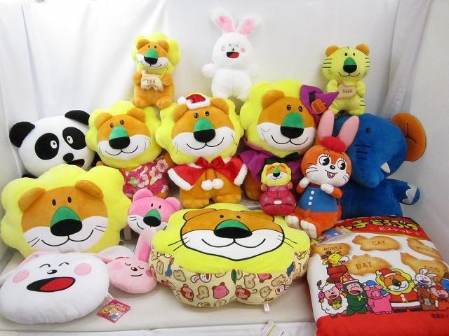 ホビー たべっ子どうぶつ らいおん うさぎ 他 ぬいぐるみ マスコット グッズセット 【まとめ売り 中古品】