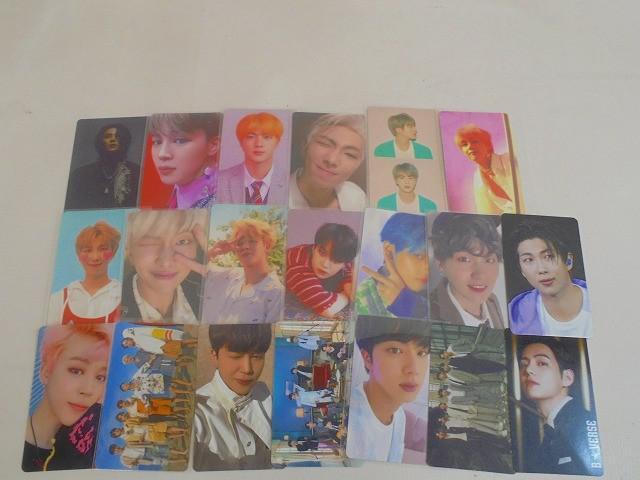 韓流 防弾少年団 BTS SUGA D-DAY THE MOVIE 他 フォトカード トレカ 19枚 グッズセット 中古品