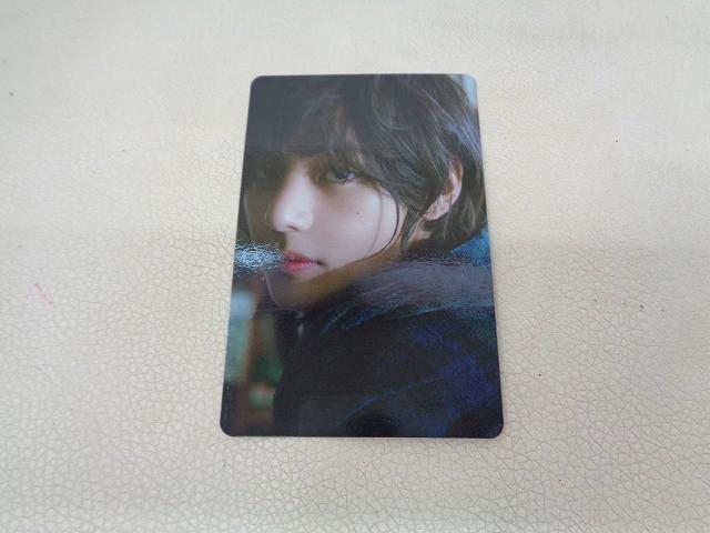 韓流 防弾少年団 BTS テヒョン テテ V トレカ Layover ユニバ限定特典 ラキドロ 中古品