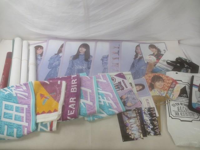 アイドル 乃木坂46 生田絵梨花 白石麻衣 他 マフラータオル チケットホルダー うちわ 等 グッズセット 中古品
