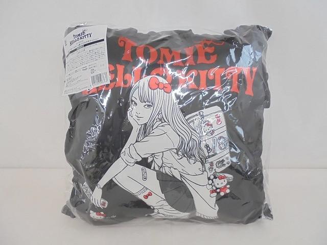 未開封 ホビー 伊藤潤二×サンリオキャラクターズ エニマイくじ　富江×ハローキティ　A賞フリル付きクッション
