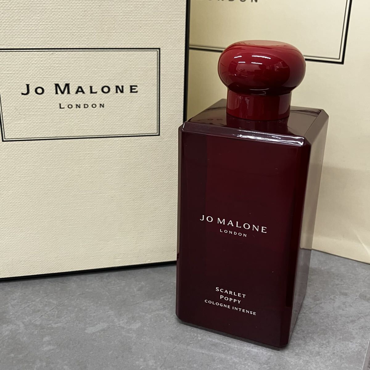 JO MALONE LONDON ほぼ未使用 ジョーマローン スカーレット ポピー コロン インテンス 100ml 箱 ショッパー フレグランス 香水