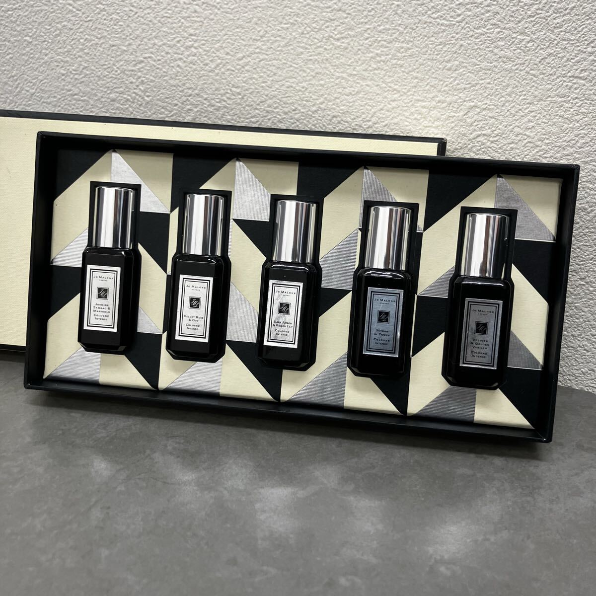 【ほぼ未使用】JO MALONE LONDON ジョーマローン 香水 コロン インテンス コレクション 9ml×5本セット 箱