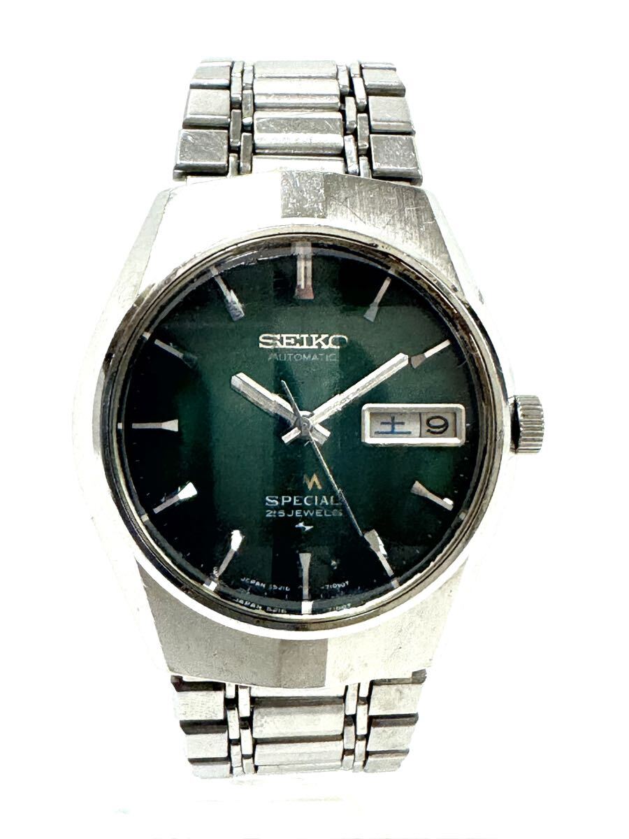 SEIKO セイコー LM ロードマチック 5216-7090 自動巻 デイデイト グリーン文字盤 メンズ腕時計