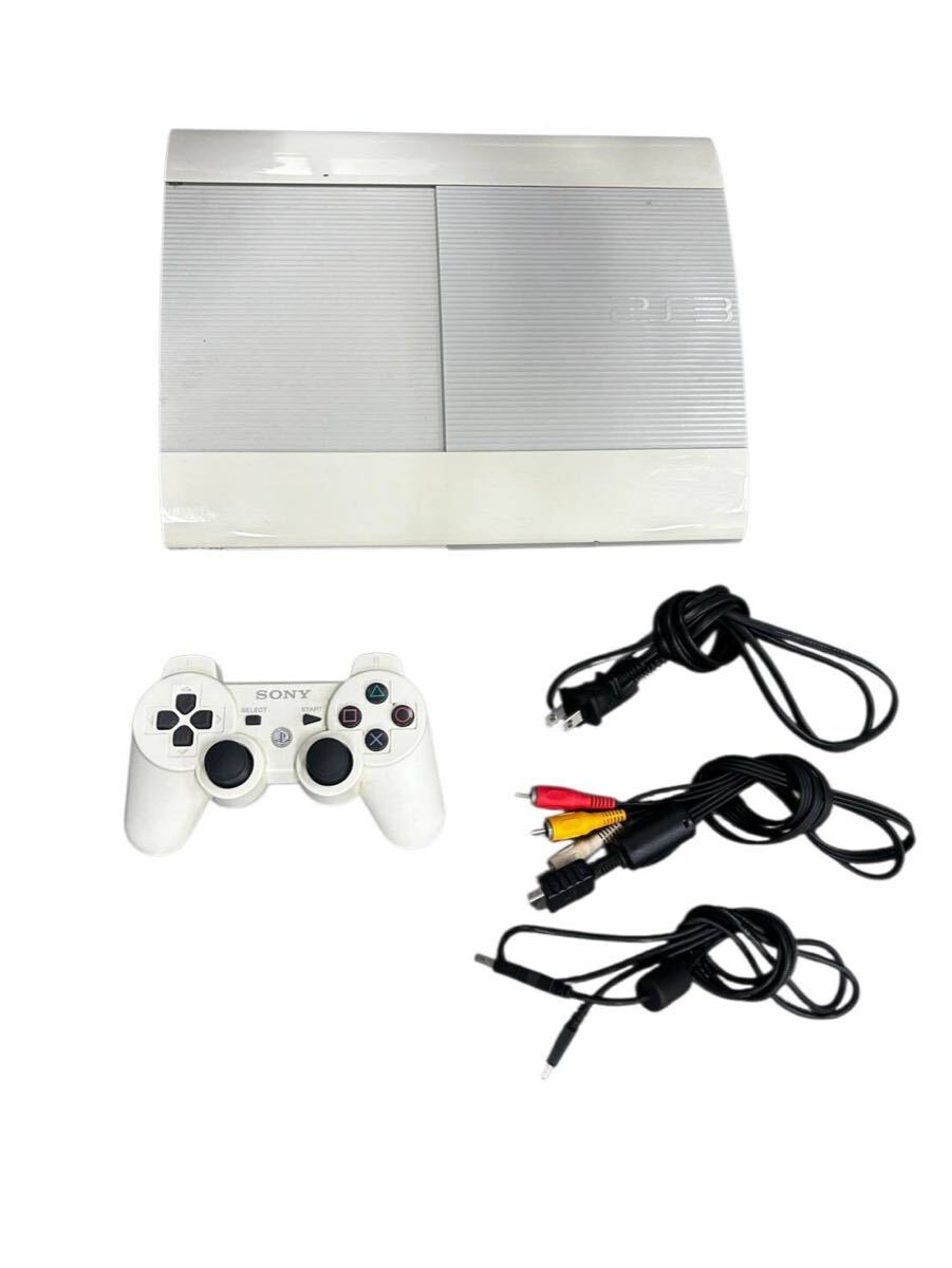 SONY ソニー PlayStation3 通電確認済み CECH-4000B ホワイト PS3 プレイステーション3 コントローラー #rm #107944