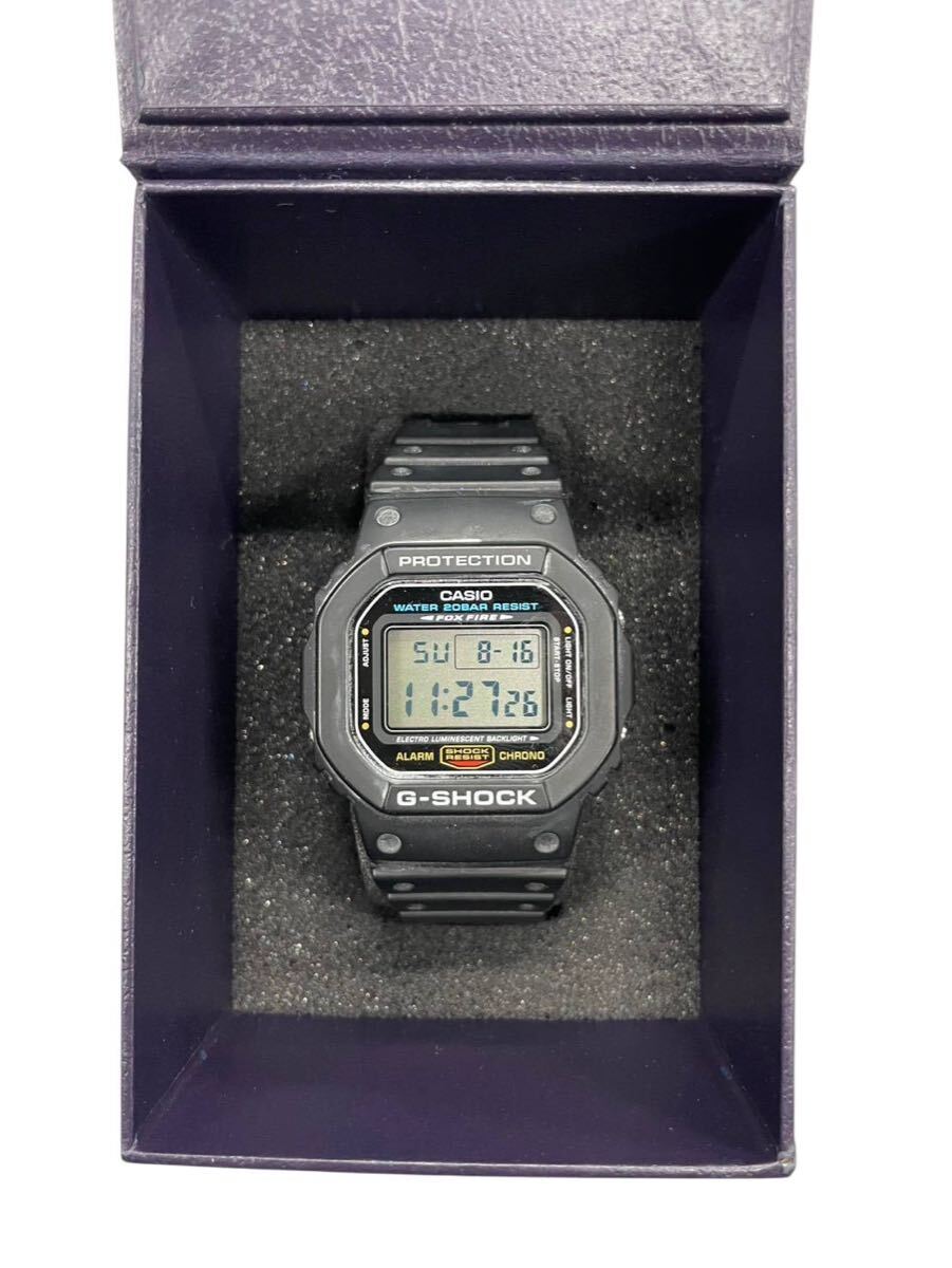 CASIO カシオ G-SHOCK 腕時計 デジタル クォーツ腕時計 ブラック稼働品 #hm #07982