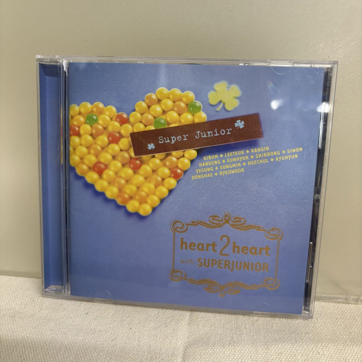 Super Junior CD heart 2 heart with SUPERJUNIOR　スーパージュニア　K-POP　輸入盤