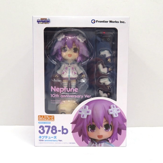 064K231★【中古品】ねんどろいど 378-b『超次元ゲイム ネプテューヌ』ネプテューヌ10th anniversary Ver. フィギュア