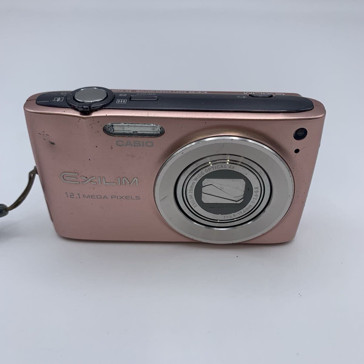 zc09 CASIO カシオ EXILIM EX-Z400 ピンク 1210万画素 光学4倍ズーム 手ブレ補正 デジタルカメラ デジカメ エクシリム 現状品 動作未確認