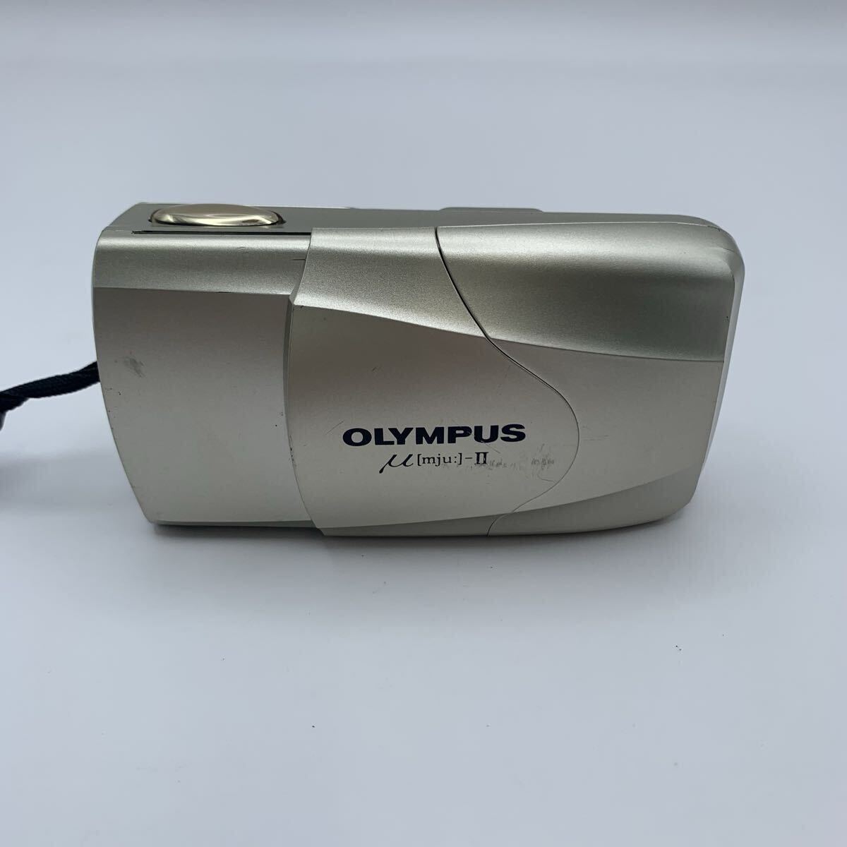 zc10 OLYMPUS μ [mju:]-II 35mm F2.8 QUARTZDATE オリンパス ミュー 2 単焦点 コンパクトフィルムカメラ 生活防水 現状品 動作未確認