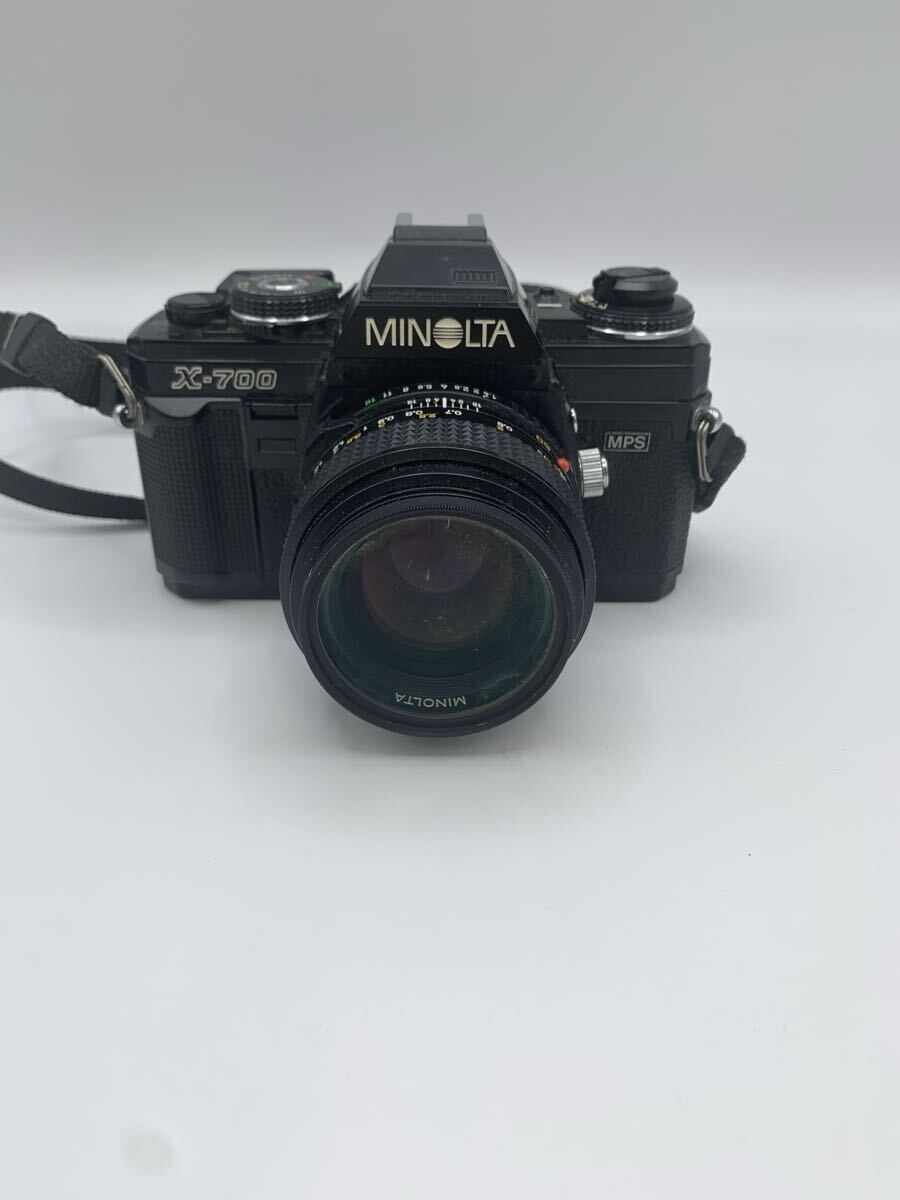 zc02 ミノルタ MINOLTA X-700 MPS フィルム カメラ 一眼レフカメラ New MD 50mm f/1.4 大口径単焦点レンズ 中古 現状品 動作未確認