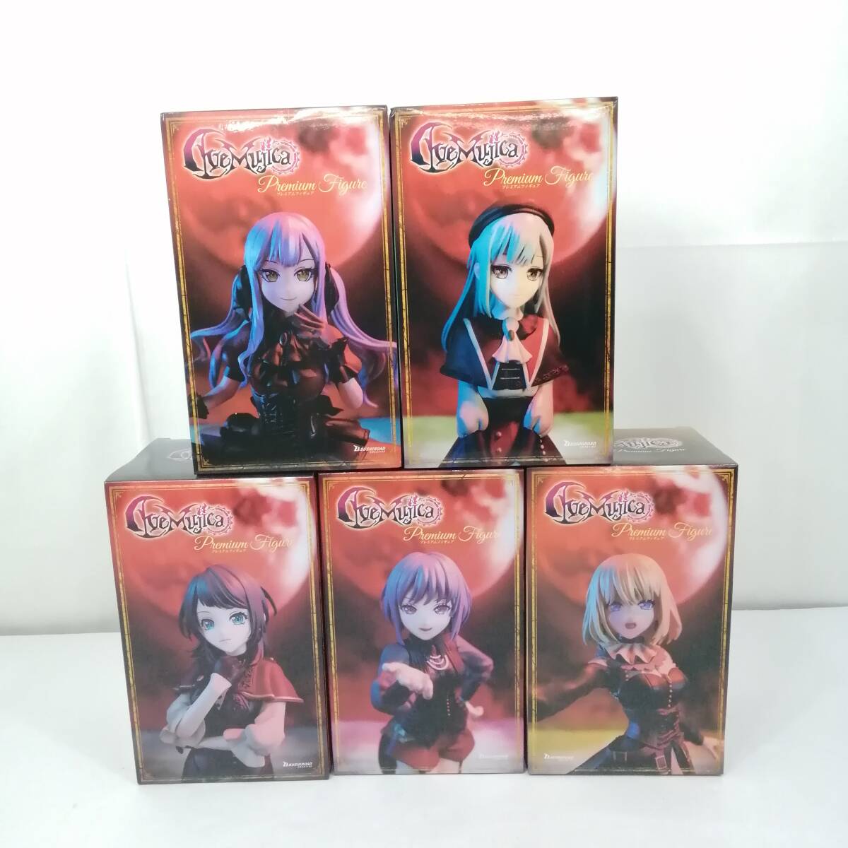 現状品＃BanG Dream! (バンドリ！) Ave Mujica プレミアムフィギュアセット モーティス オブリビオニス 他