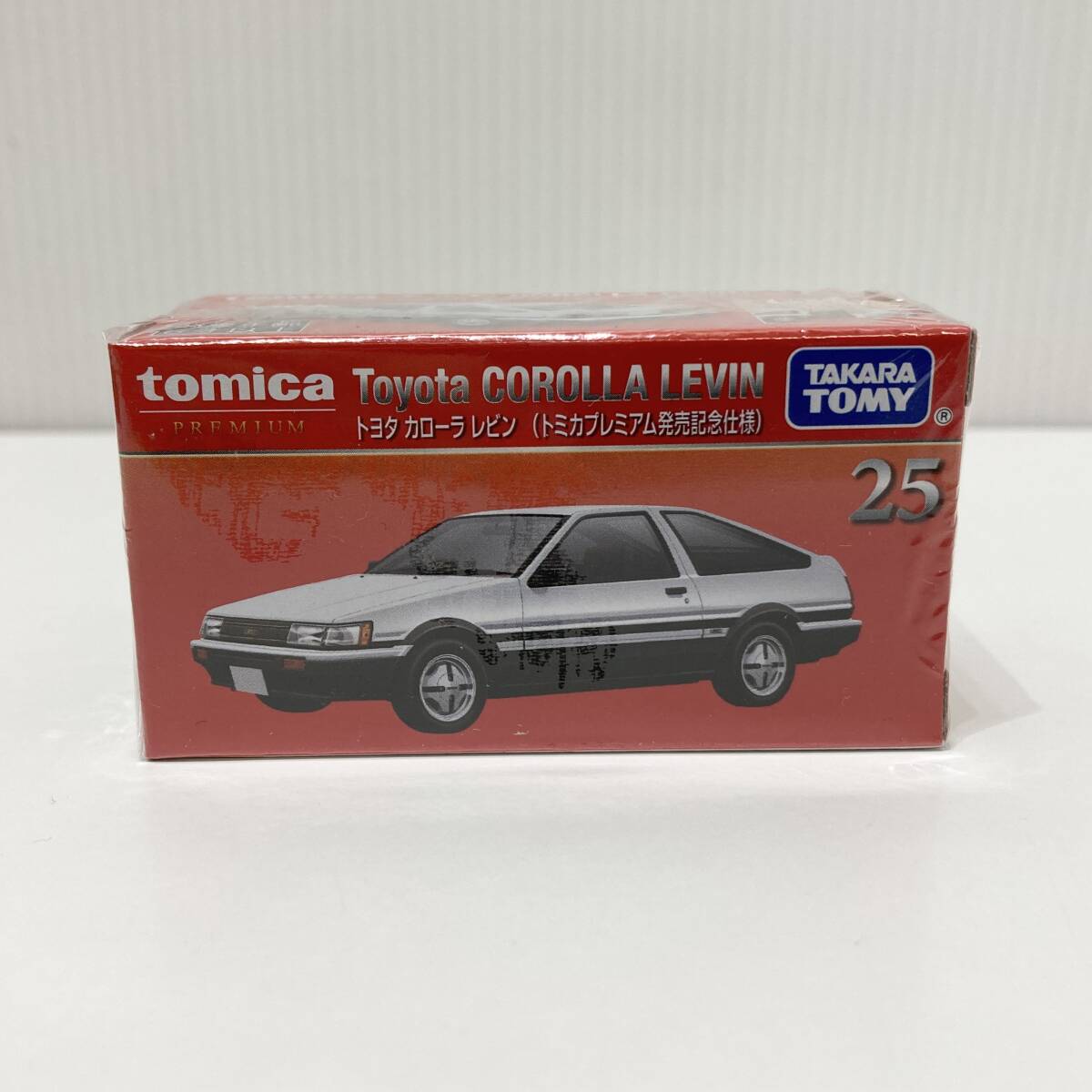 【未開封】トミカプレミアム 25 トヨタ カローラ レビン トミカプレミアム発売記念仕様 ミニカー タカラトミー tomica
