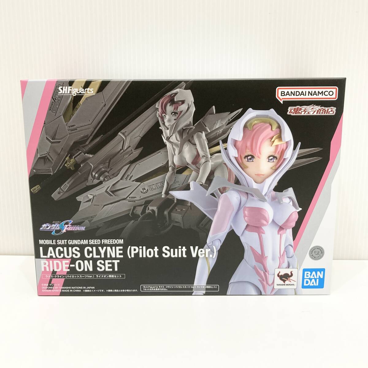 【中古】現状渡し S.H.Figuarts ラクス・クライン(パイロットスーツVer.) ライドオン再現セット 機動戦士ガンダムSEED FREEDOM