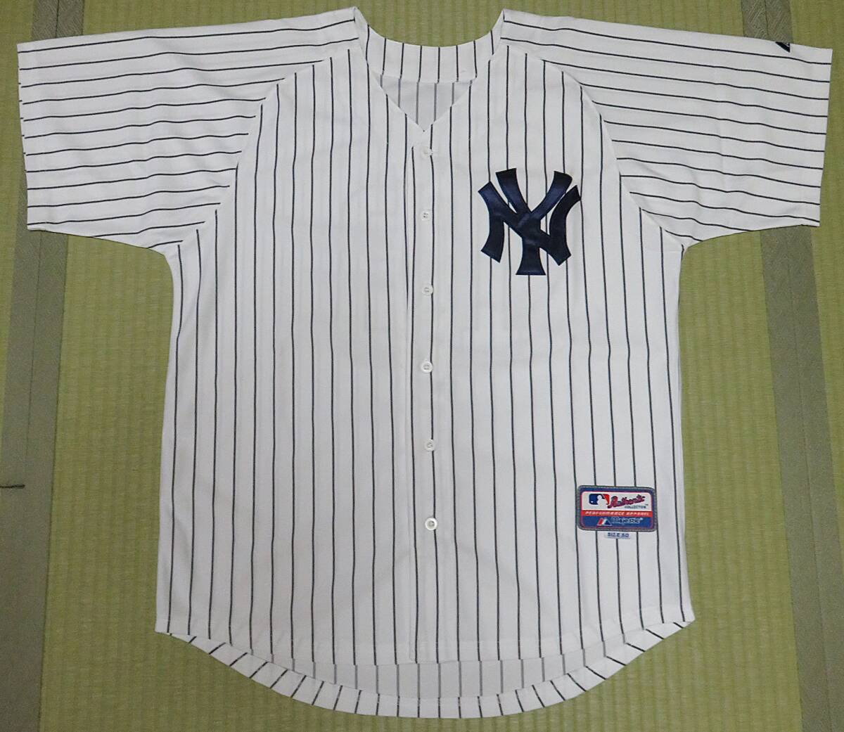 ◆MLB◆ ユニホーム 美品 New York Yankees ニューヨーク・ヤンキース 田中将大 #19 サイズ/50 ホーム・ジャージー Majestic