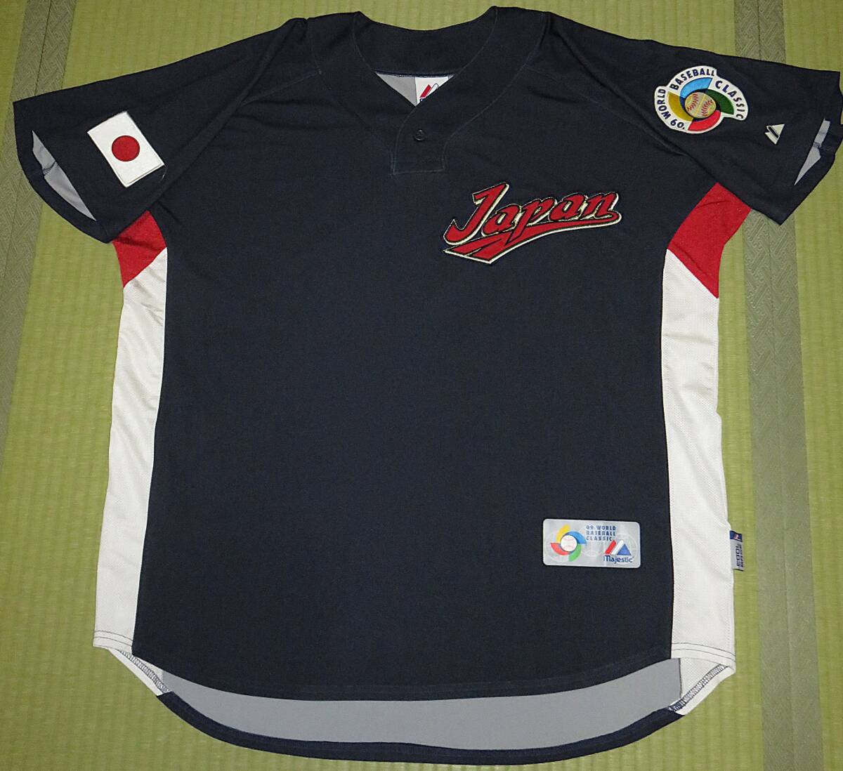 ◆WBC◆ ユニホーム 中古 WBC日本代表 サムライ JAPAN 2009 Jersey ジャージー サイズ/XL Majestic マジェスティック 