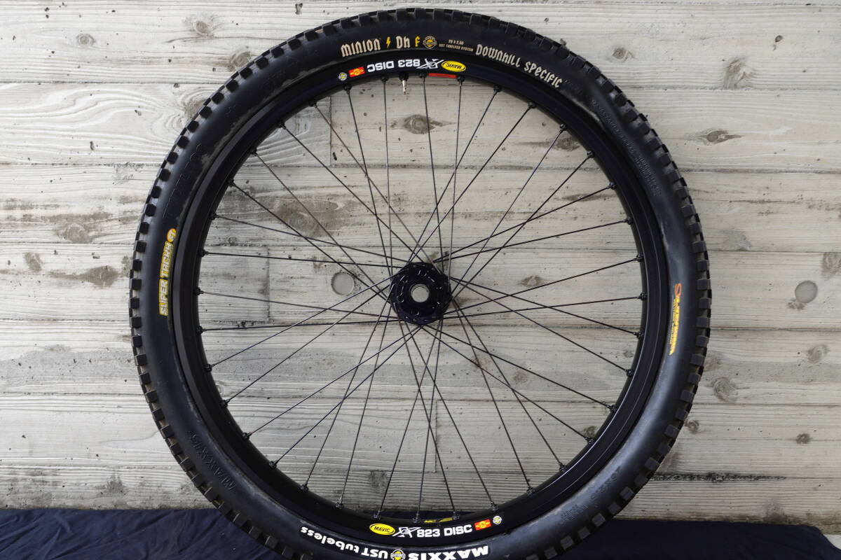 ★　MAVIC　XM823DISC　マヴィック　フロントホイール　36H　USTチューブレス　★