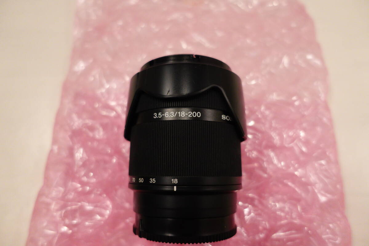 ★　SONY　DT 18-200mm F3.5-6.3 SAL18200　αマウント　ズームレンズ　ソニー　OH済み　★