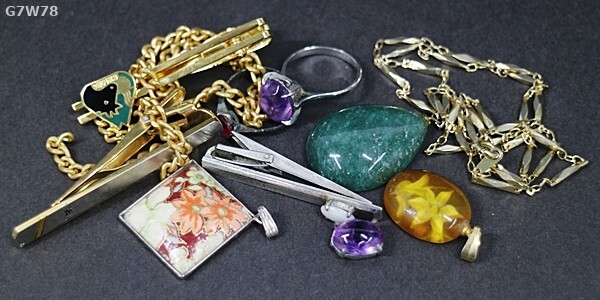 G7W78 アクセサリーおまとめ ネックレス タイピン 指輪 ペンダントトップ 54g 現状品 ネコポス