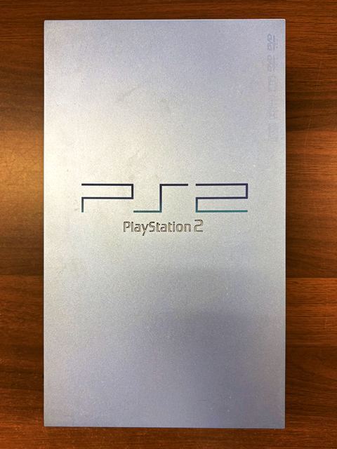 !S115115: PS2 本体のみ アクアブルー SONY PlayStation2 SCPH-39000 プレステ2 通電・動作未確認 ジャンク 中古