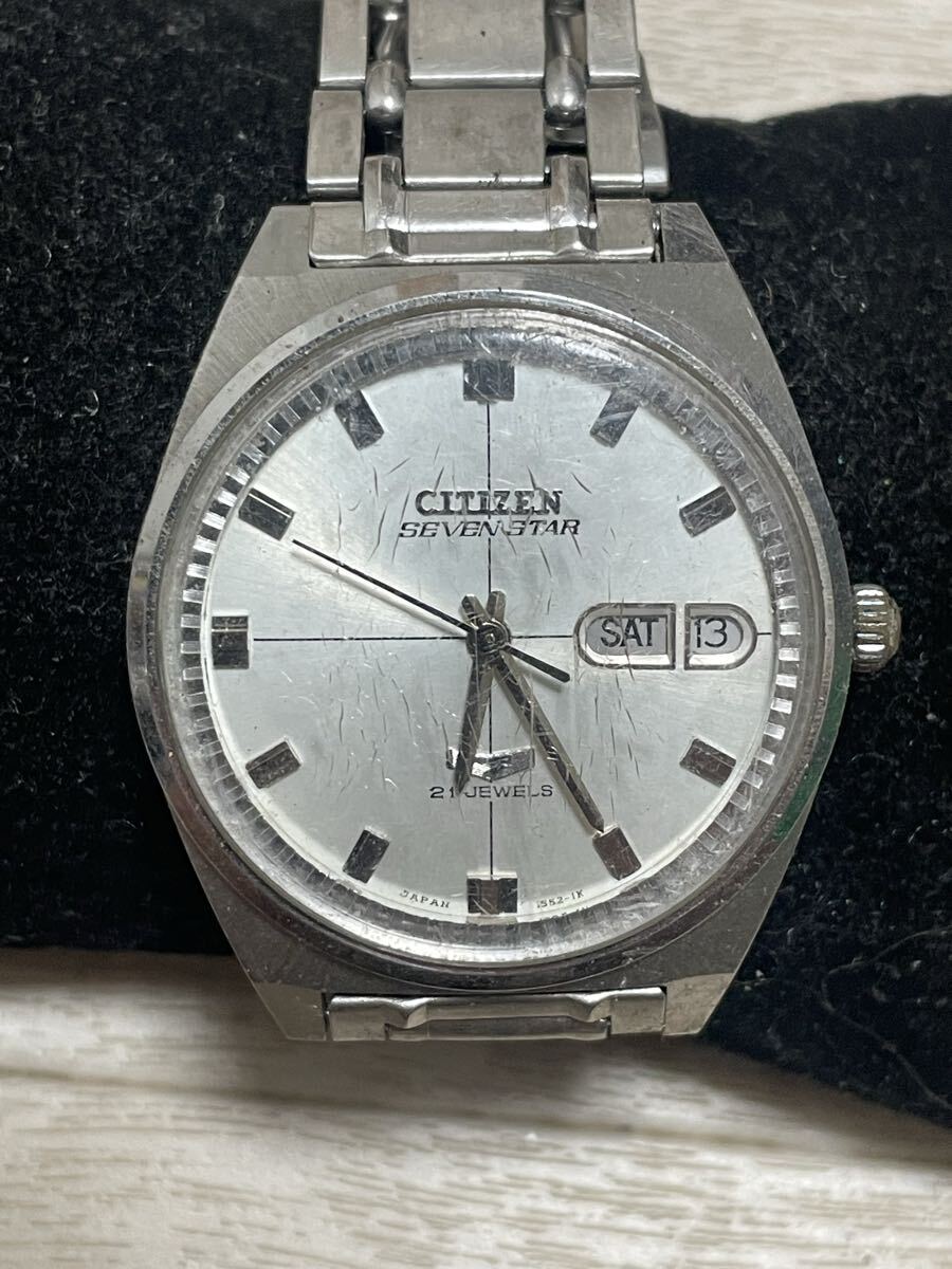 腕時計 自動巻き CITIZEN SEVEN STAR