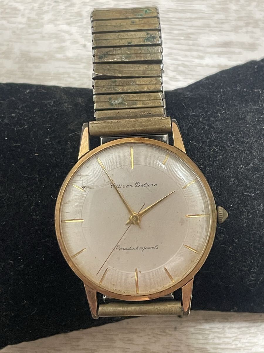 腕時計 手巻き CITIZEN DELUXE