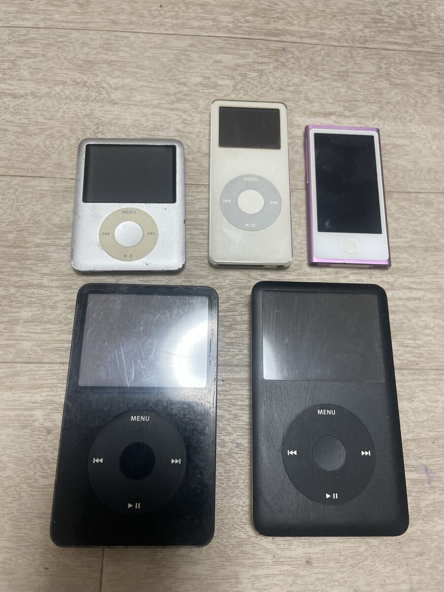Apple iPod classic アップル ipod 5台まとめて売る