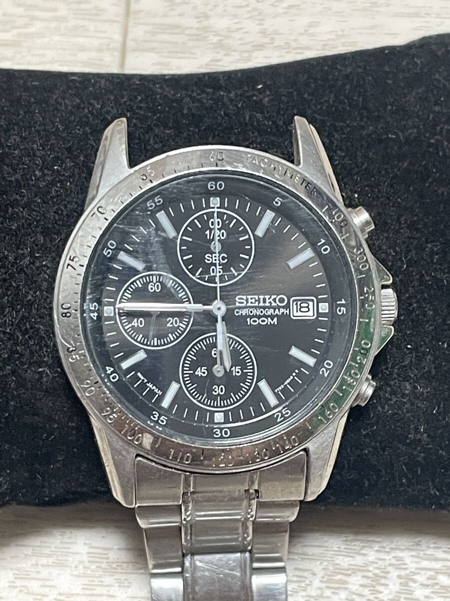 腕時計 SEIKO 7T92-0DW0 セイコー CHRONOGRAPH