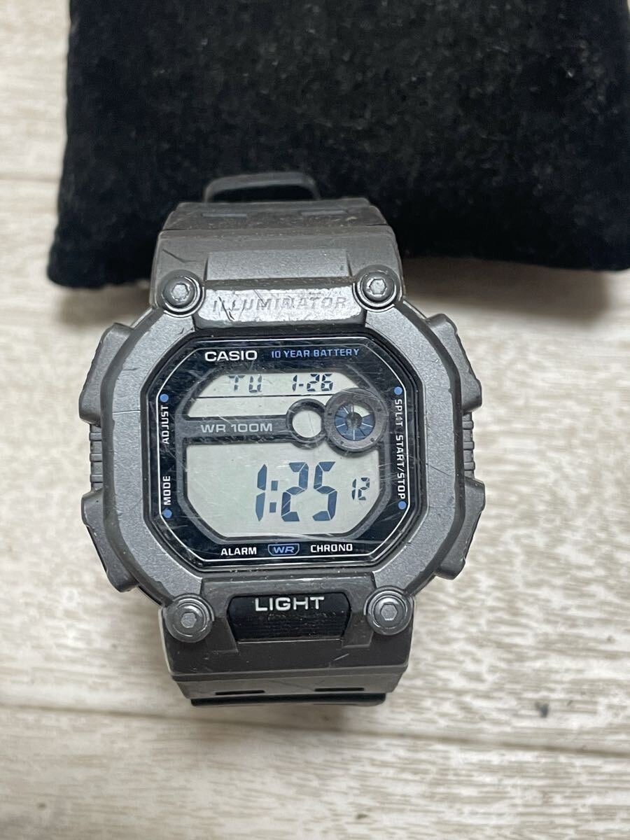 腕時計 CASIO W-737