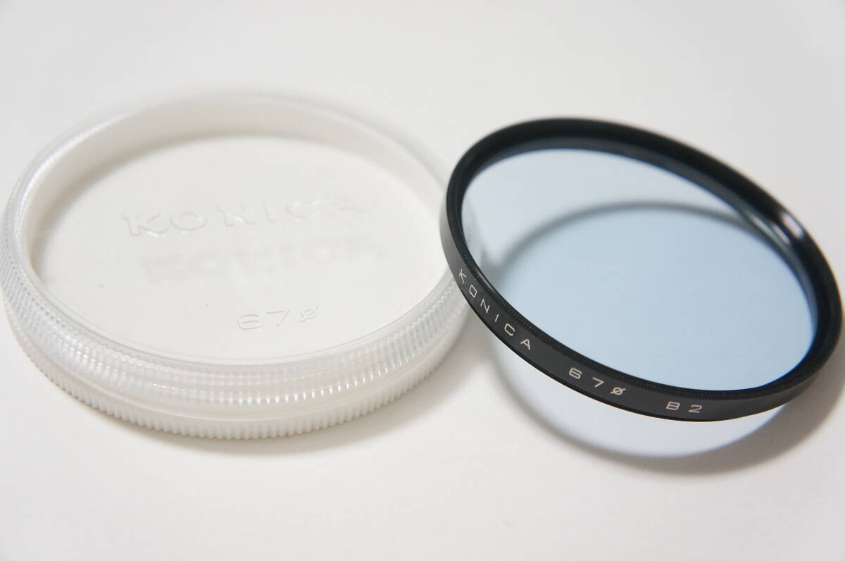 [67mm] KONICA B2 カラーフィルター プラケース付