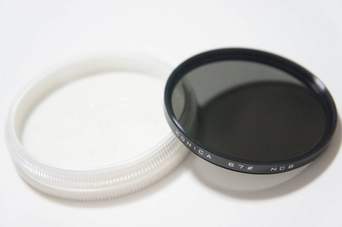 [67mm] KONICA ND8 減光フィルター プラケース付