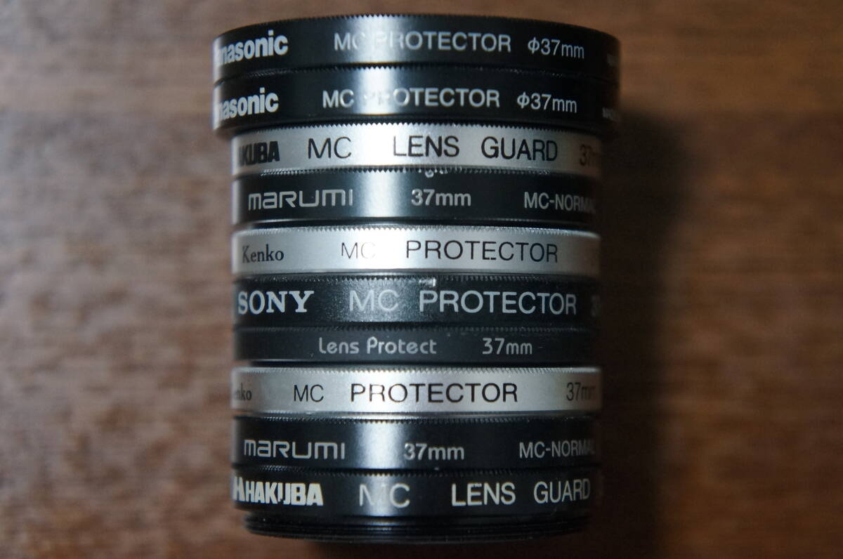 ◆説明必読◆【380円/枚】[37mm] Panasonic SONY Kenko HAKUBA等 PROTECTOR / UVカットフィルター