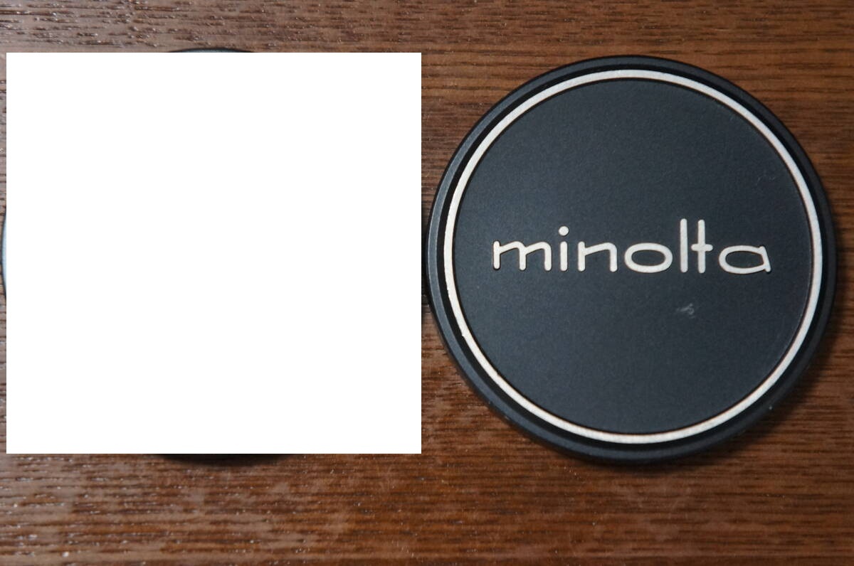 ◆説明必読◆【380円/個】[内径54mm カブセ式] minolta フィルター径52mm用純正レンズフロントメタルキャップ 最後の1個