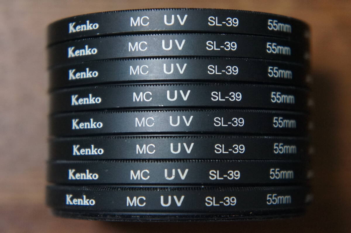 ◆説明必読◆【180円/枚】[55mm] Kenko MC UV SL-39 UVカットフィルター