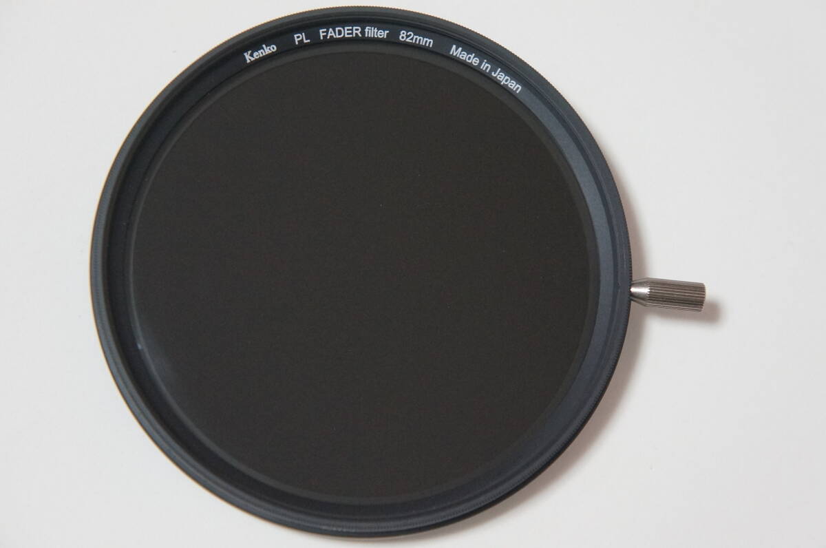 ★美品★[82mm] Kenko PL FADER 可変式減光フィルター ND3-400 [F4333]