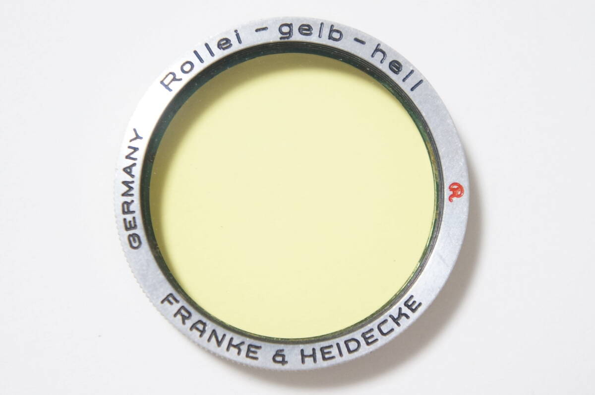 [RI/BAY1] Rollei-gelb-hell ローライ イエローフィルター [F3800]