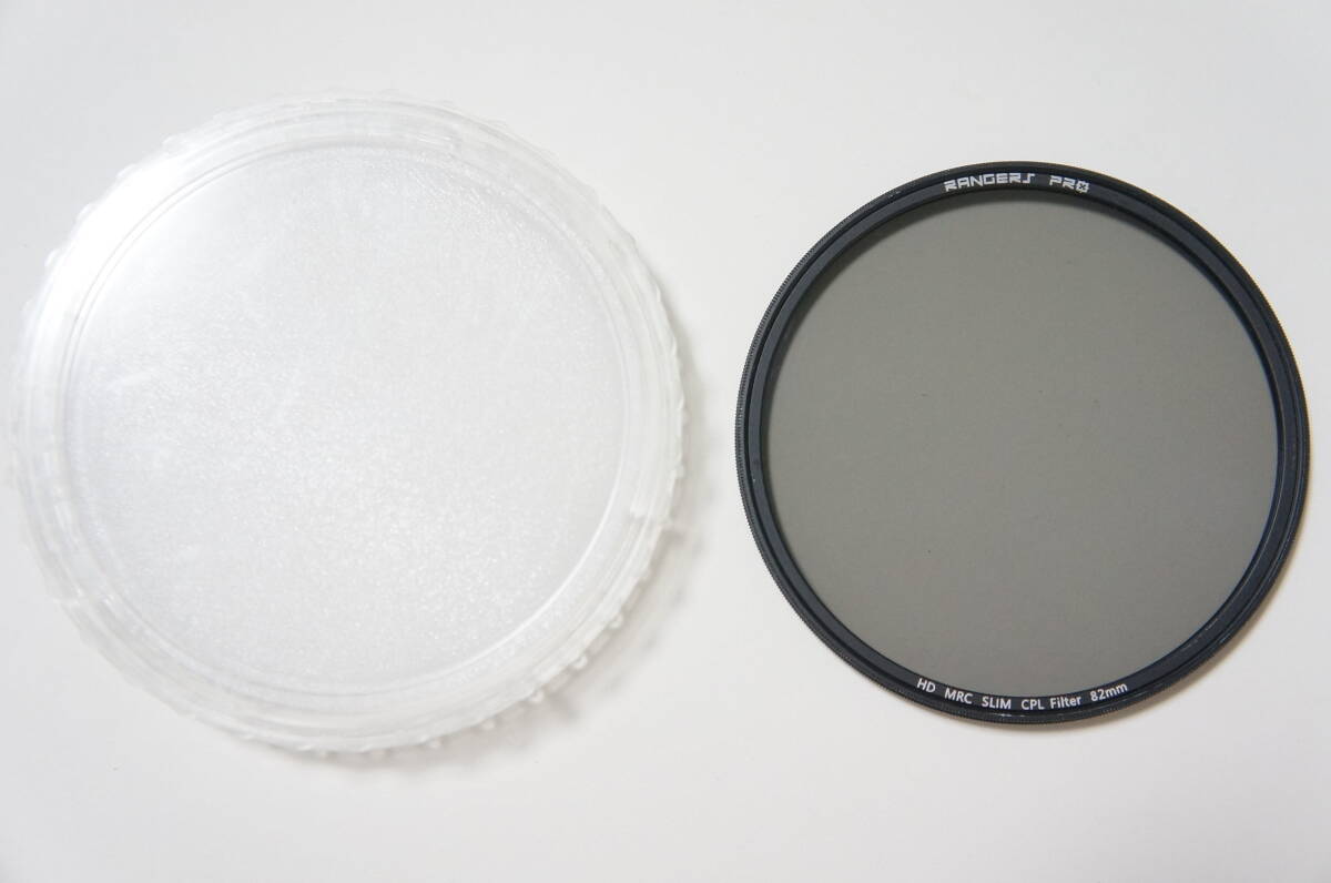 [82mm] RANGERS PRO HD MRC SLIM CPL CIRCULAR-PL C-PL ワイド薄枠円偏光フィルター プラケース付